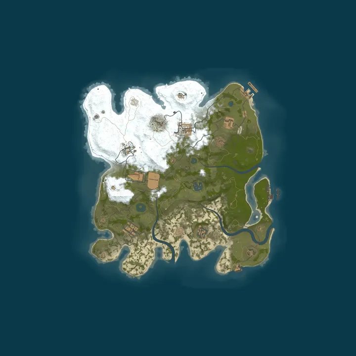 Map of RustGuy 10x | Clan Max | Shop | Kits | TP | Weekly