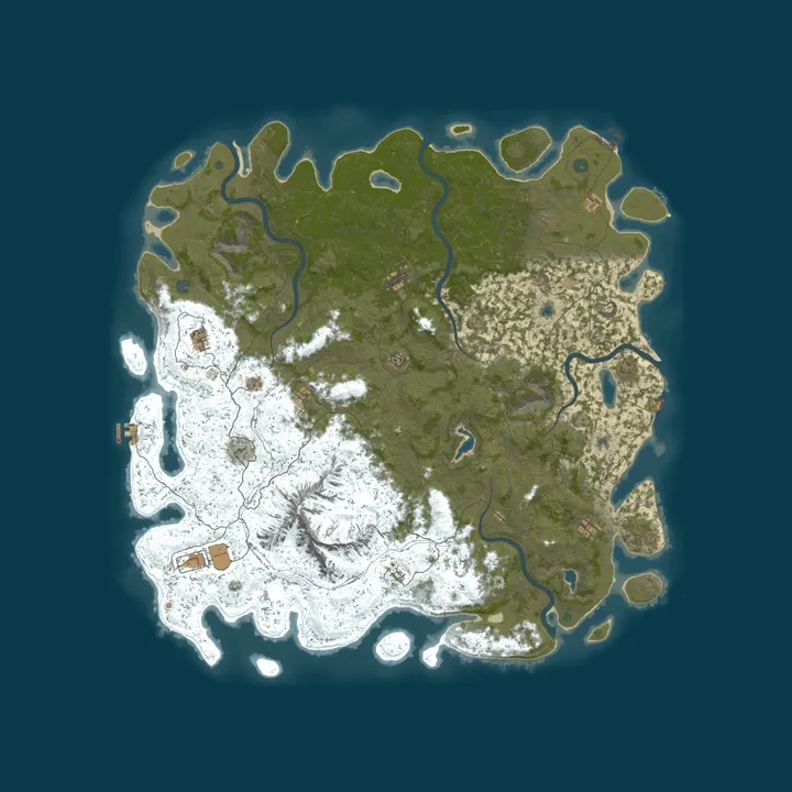 Map of Apophis2 Rust Server