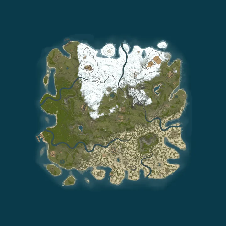 Map of Rust Factory