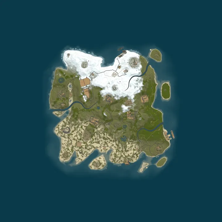 Map of PeeWee’s Playhouse 3x | No BPs | Mini | Shop | Loot++