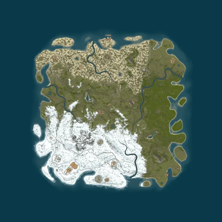 Map of AfterShock Staging Server