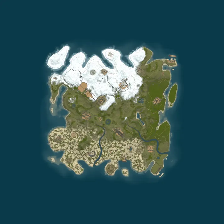 Map of Molsons Rusty