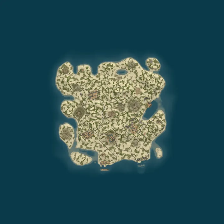 Map of Desert Marauders | Solo/Duo/Trio | 3X Vanilla+