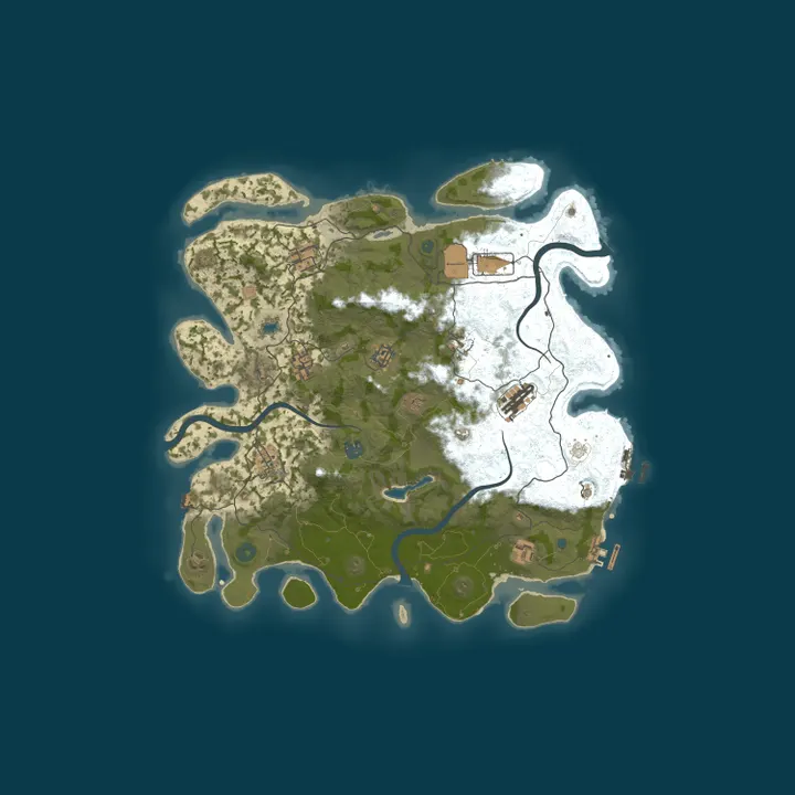 Map of Lost in Rust