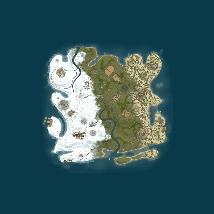 Map of #2 DOZA RUST X20/X50 | MAX3 | LOOT+ | ДЛЯ НОВИЧКОВ