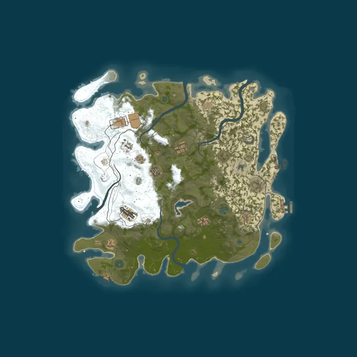 Map of 404 RUST /ДЛЯ НОВИЧКОВ /РУССКИЙ 07.10
