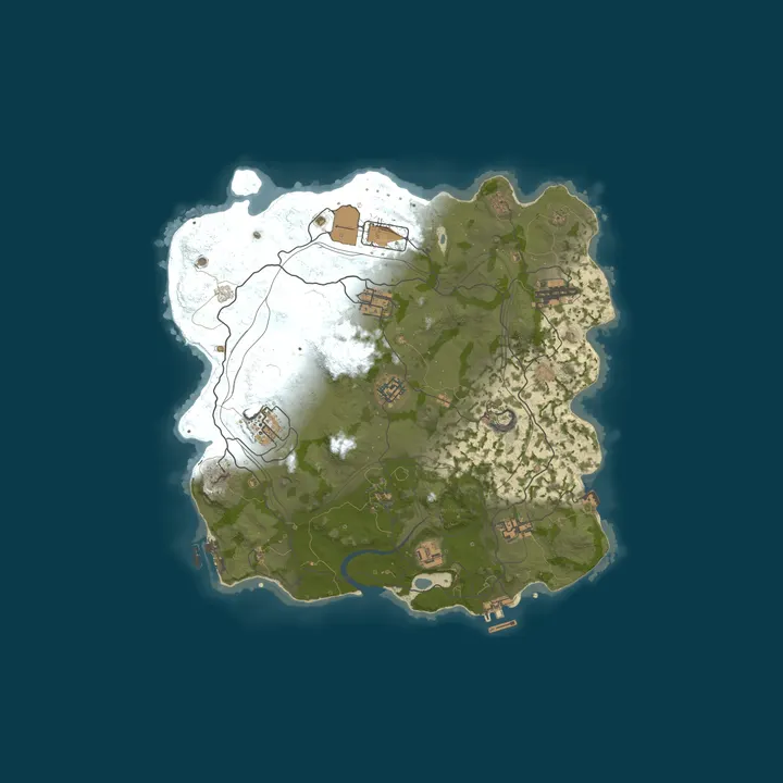 Map of WARBANDITS.GG BR 3X |Solo/Duo|LootX3| JUST WIPED