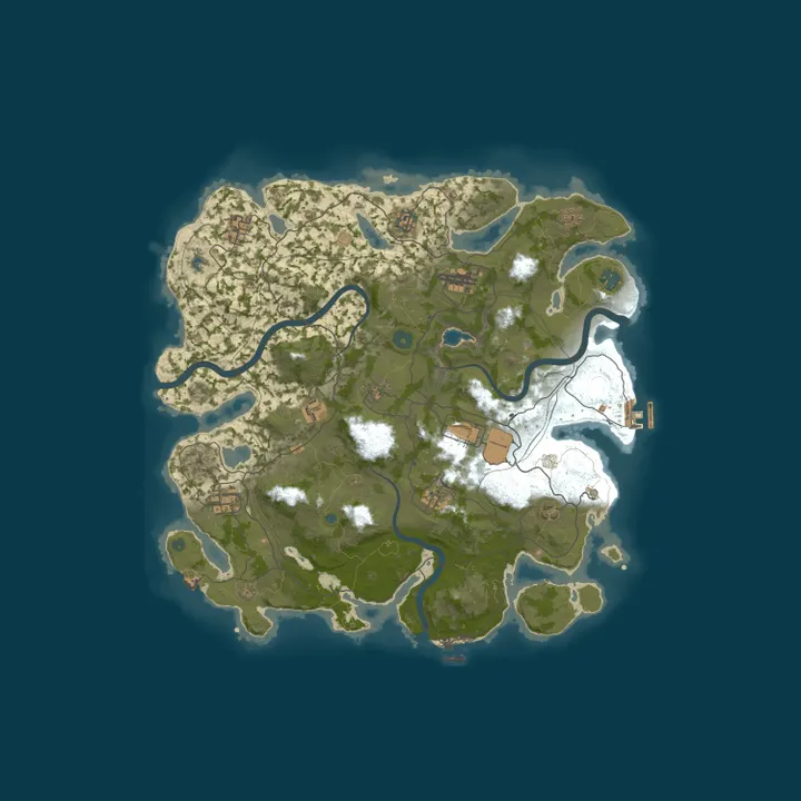 Map of Rust4Noobs | Solo only | Vanilla Monthly | No BP Wipe