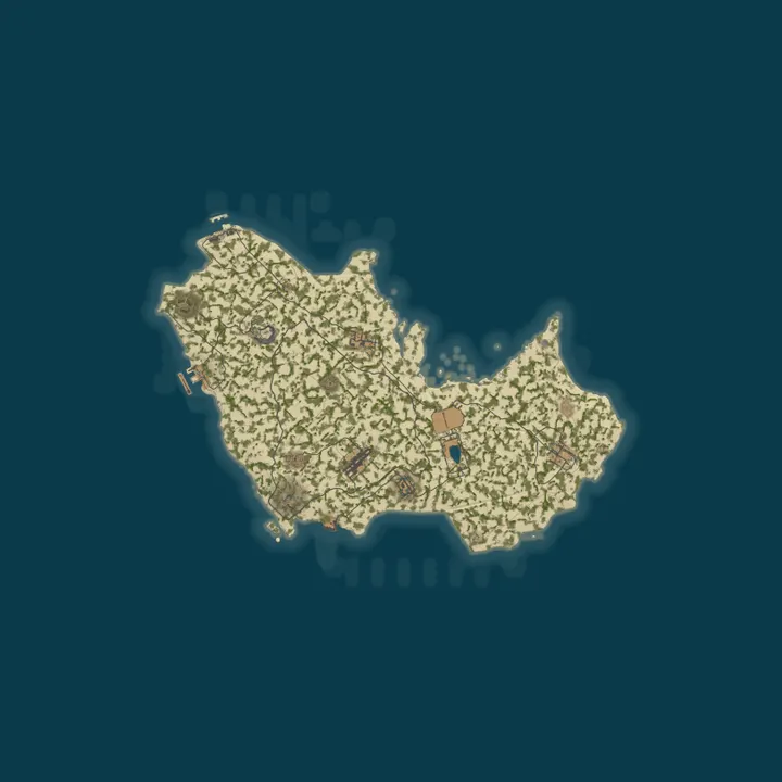 Map of [UAE/KSA] GCC Rust 2x | Solo/Duo/Trio | Custom GCC Map