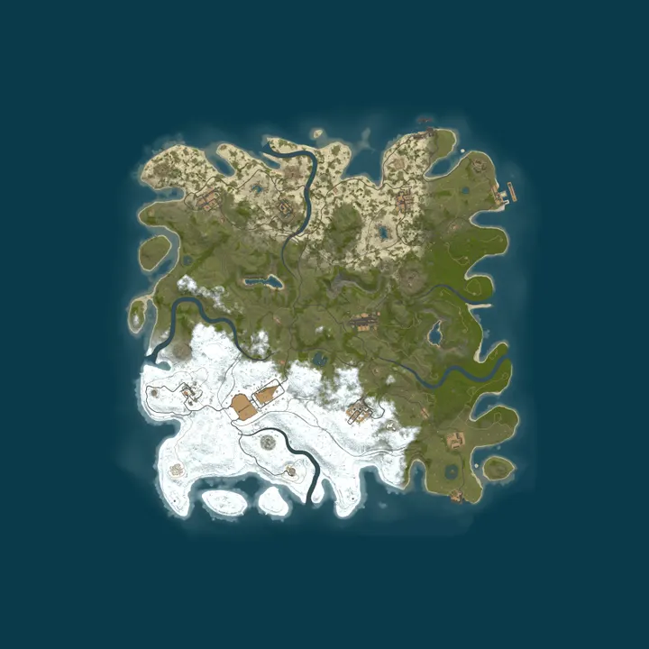 Map of Test server