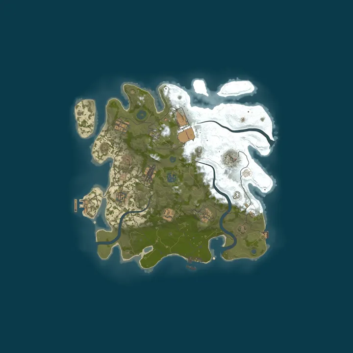 Map of ★ [FR] SOLO/DUO ★ Just Wiped | Vanilla x1 | Noob Friendly |