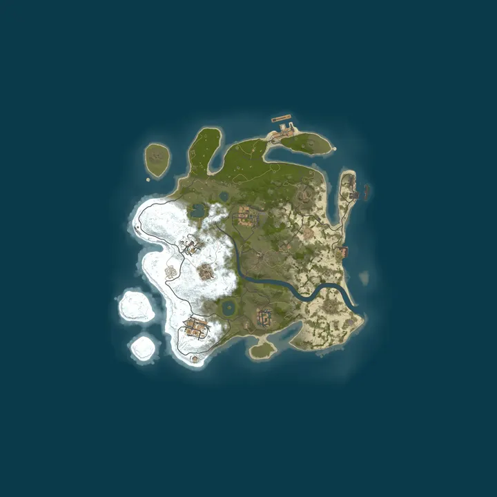 Map of [EU] Renewal Rust #3 | 2x Solo / Duo / Trio