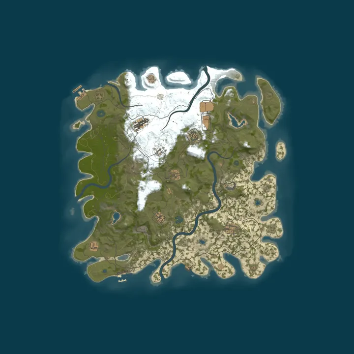 Map of Raven PVE