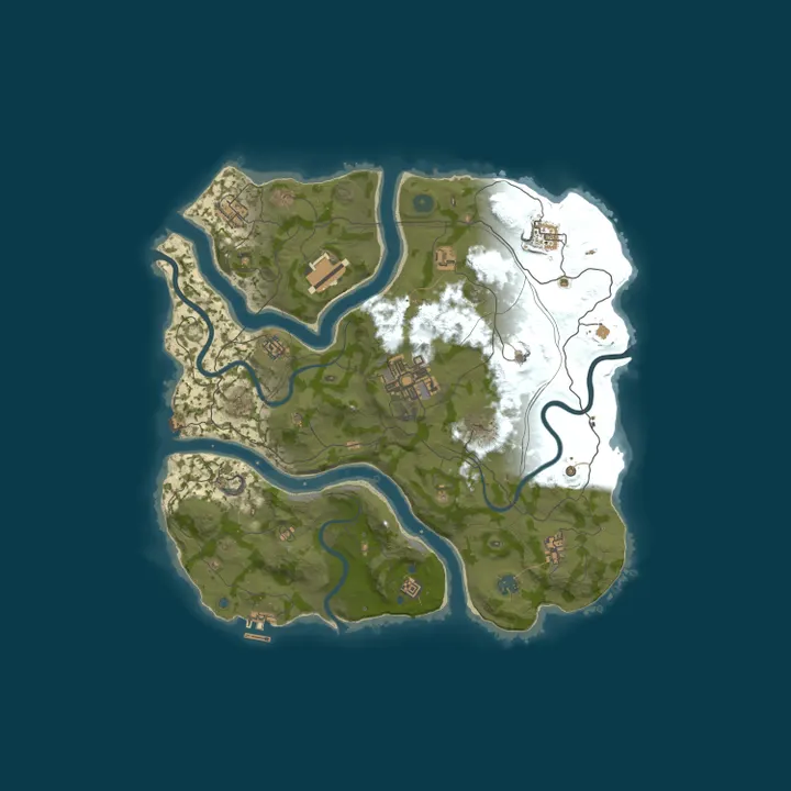 Map of CrypticRedHats Staging Branch Development Server