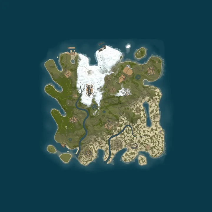 Map of CaTs 1000x Kits Tp Skinner RaidableBases Skilltre