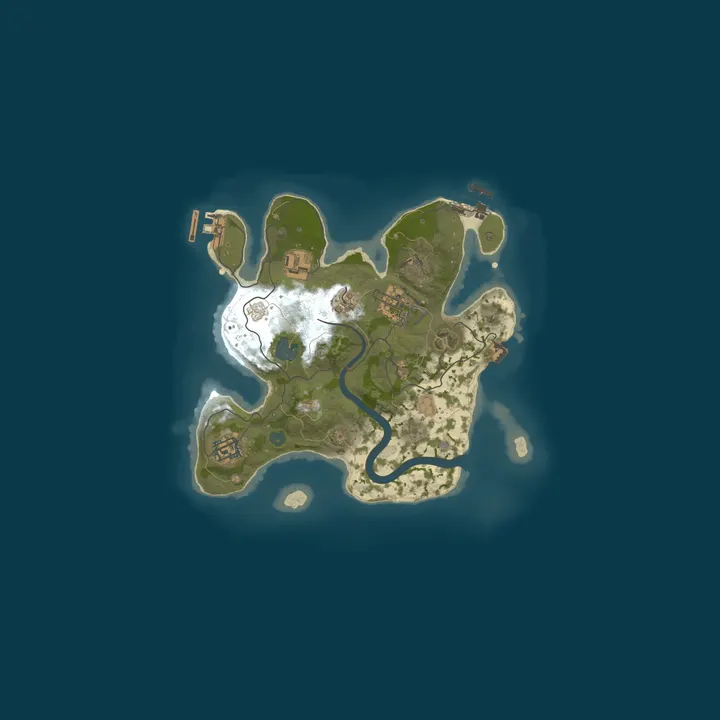 Map of {IRAN} NOVA RUST 4x