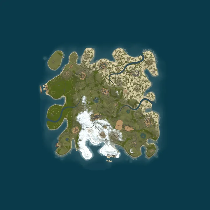 Map of Name of Server as Shown on the Client Server List