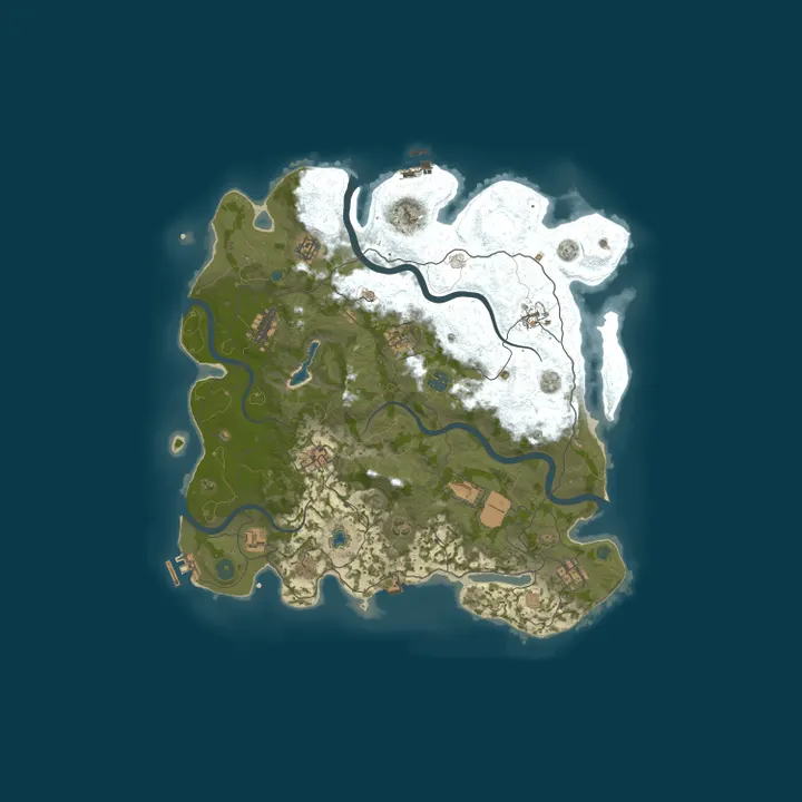 Map of Hooligans Wasteland