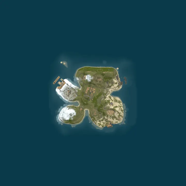 Map of Rust Server gamever.io