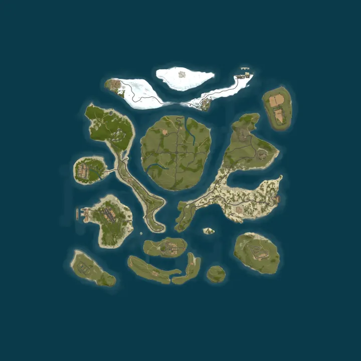 Map of Test Server