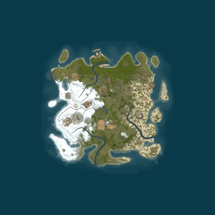 Map of Warrior's Rest