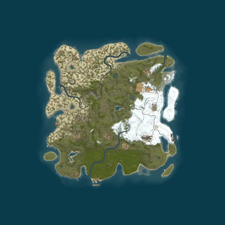 Map of Ferrum | Quad | Monthly | No Bp wipe | 50% Upkeep