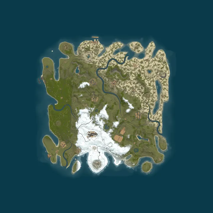 Map of LATIA PVE |Custom Items,Raidable Bases,Boss,Events|