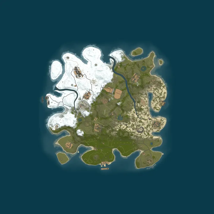 Map of ex-t test server