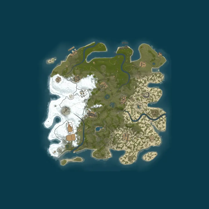 Map of [EU] The Hive - Solo Survivor