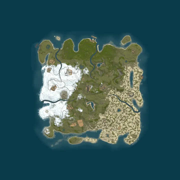 Map of 24HG No Mans Land 5x | Kits | Shop | No-BP | Weekly