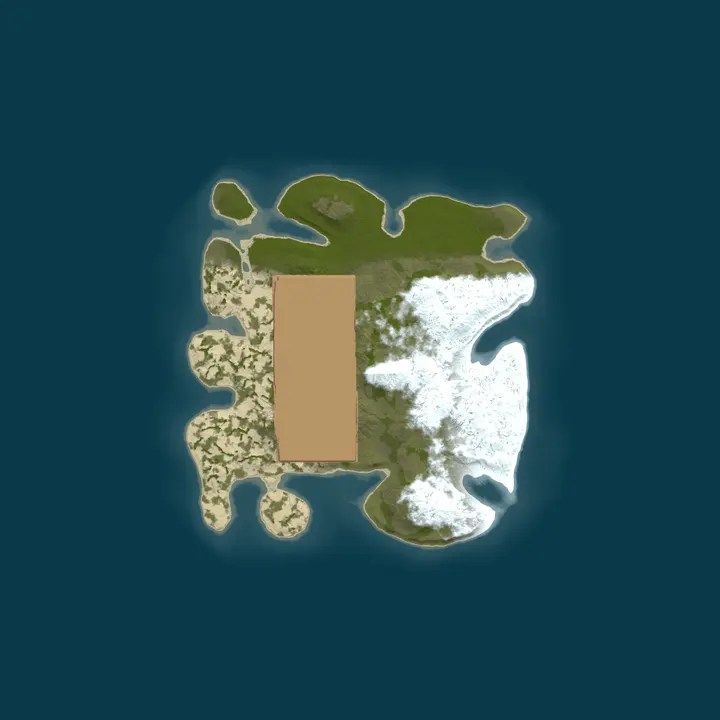 Map of My Rust Server